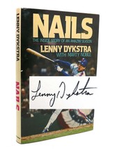 Lenny Dykstra NAILS SIGNED 1st the Inside Story of an Amazin&#39; Season 1st Edition - £168.77 GBP