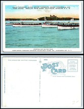 NEW YORK Postcard - Thousand Island Boat Tour, Starting Out on The Tour K24 - £3.88 GBP