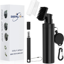 Golf Club Cleaner Brush with Carabiner Clip and Leak-Proof Press Water B... - $21.65