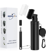 Golf Club Cleaner Brush with Carabiner Clip and Leak-Proof Press Water B... - $400.73 MXN
