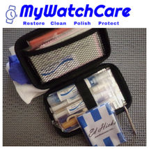 Free Shipping! MyWatchCare -Repair-Clean-Polish Kit - Soft Side Case-Great Gift! - £38.50 GBP