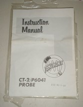 Tektronix CT-2/P6041 Instruction Manual - £17.21 GBP
