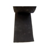 Webbing, 3&quot; Inch Black Polypropylene Sold By-The-Yard 36&quot; Uncut Lengths - $158.37 MXN