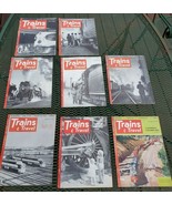 Lot of 8 Trains &amp; Travel - 1952 - Very Good Condition - £18.00 GBP