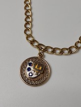 Vintage 1/20 12K Gold Filled Bracelet With Letter G Charm  - £48.25 GBP