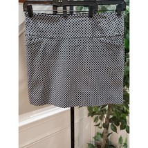 S.C. &amp;Co. Women&#39;s Black &amp; White Rayon Comfort Straight Mini Skirt Size 2... - $24.75
