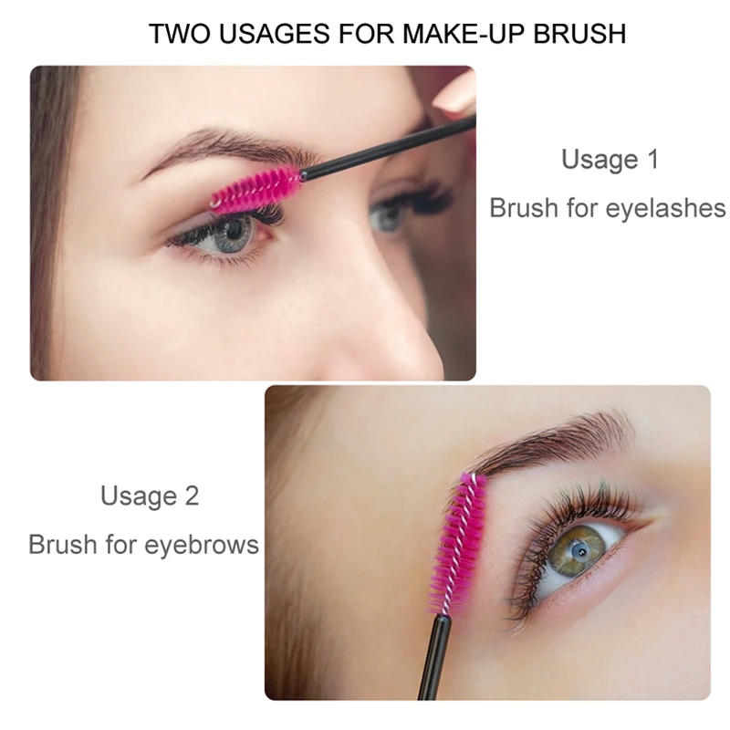 Sporting Hotting 5/50pcs Eyelash brush Extension Disposable Eye lashes Make Up B - £23.84 GBP