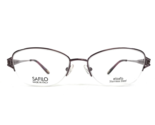 Elasta by Safilo Eyeglasses Frames E4856 NEH Purple Cat Eye Half Rim 51-... - €67,21 EUR