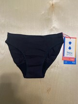 Thinx Blue High Waist Period Elastic Leg Underwear Size 11-12 Years Black - $18.61