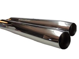 Harley Davidson Stock Chrome Muffler 65591-07 and 65592-07 (1) Pair HARFLT1584 - £174.07 GBP