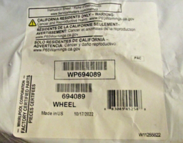 Whirlpool Dryer - BLOWER WHEEL - WP694089 / 694089 - NEW! (Open box) - $19.99