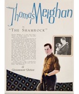 1925 Print Ad Silent Movie "The Shamrock" Starring Thomas Meighan Paramount  - £32.14 GBP