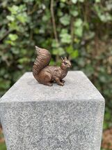 Alert Squirrel – Bronze Sculpture. 12x6x12cm - 0.7Kg-
show original titl... - $104.29