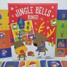 Jingle Bells Bingo, Memory Bingo, Christmas Pairs Game Complete - $14.84