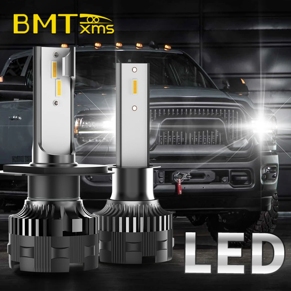 BMTxms F5 LED 120W 20000lm H4 Led Headlight H13 9004 9007 Canbus H1 H3 H7 9005 9 - £154.38 GBP