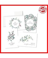 Thoughtful Sympathy Cards Assortment - 24 Watercolor Cards with Simple M... - $42.68 CAD