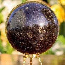 COPPERNITE Crystal Sphere Ball Stone Natural Crystals Balls Decoration For Home - £237.19 GBP