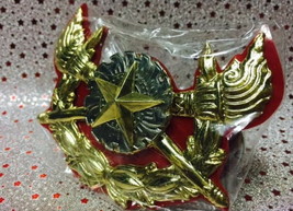 Armed Forces Academies Preparatory School Thailand Army Car Badge Metal RTA - $46.40