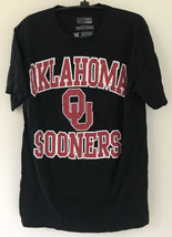 Oklahoma University OU Sooners Football T Shirt Medium 100% Cotton - £19.97 GBP