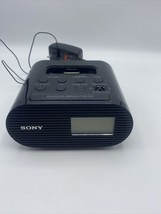 Sony ICF-C05IP 30-Pin iPhone/iPod Clock Radio Speaker Dock Tested w/ AC ... - £14.51 GBP
