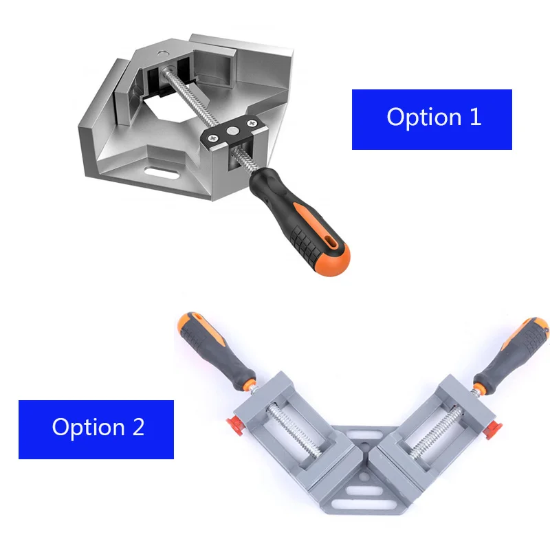Hardware Tools 90 degree aluminum alloy Quick Release Corner Clamp Right Angle W - £206.81 GBP