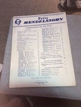 &quot; Wedding March &quot;  Written by Felix Mendelssohn  Sheet Music - £4.10 GBP