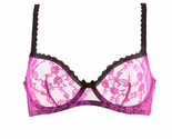 L&#39;AGENT BY AGENT PROVOCATEUR Womens Bra Lovely Floral Sheer Purple Size S - $29.09