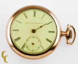 Elgin Open Face Gold Filled Antique Pocket Watch Gr 103 10S 15-Jewel - £456.53 GBP