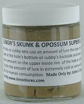 Lenon&#39;s Skunk &amp; Opossum Super All Call Lure 8 oz Jar Long Liner Special - £32.91 GBP