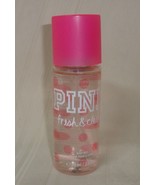 VICTORIA&#39;S SECRET PINK FRESH &amp; CLEAN BODY MIST 2.5 FL OZ Travel Size - $14.84