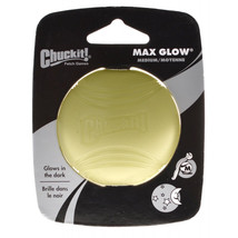 [Pack of 4] Chuckit Max Glow Ball for Dogs Medium - 1 count - £39.00 GBP