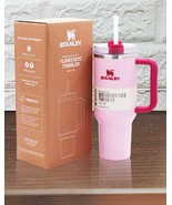 Stanley 40oz Stainless Steel H2.0 Flowstate Quencher Tumbler Flamingo PINK NEW - $90.00