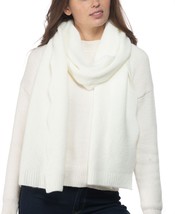 allbrand365 designer Womens Chevron Knit Muffler Scarf,Ivory,One Size - $15.84