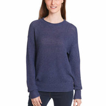 NWTJessica Simpson Women Roll Neck Ribbed Cuff Sweater, Maritime Blue, X-Large - £20.29 GBP