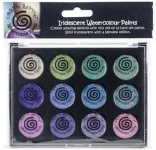 Cosmic Shimmer Iridescent Watercolour Palette - Set 4 - Summer Garden - £17.17 GBP