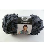 Flamenco Loops &amp; Threads Slate 24 Yds Great for ruffled scarves grey black - $8.54 CAD
