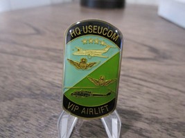 Usaf Hq Useucom Vip Airlift Us European Command Flight Det Challenge Coin #729K - £22.57 GBP