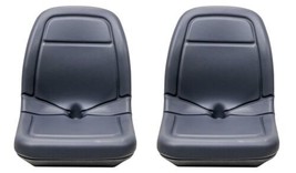 Kawasaki Teryx Gray Vinyl Bucket Seat Pair - Fits 2008-2013 - Two Seats - $229.98