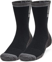 Calze In Lana Cold Weather Under Armour 2 Pezzi Nere Taglia UK 4-7.5 - $12.07