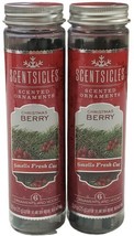 Scentsicles Christmas Berry Smells Fresh Cut 12 Ct.  Scented Ornaments &amp;... - £12.10 GBP