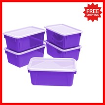 Versatile Purple Plastic Cubby Bins - Organize Crafts, Toys, and Books -... - $910.20 MXN
