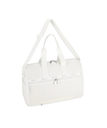 LeSportsac Meringue Deluxe Medium Weekender, Creamy Pale Ivory Tranquil ... - $102.99