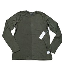 Five Four Men’s Long Sleeve Shirt Size Small Olive Green NEW WITH TAGS  - $16.34