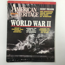 American Heritage Magazine December 1991 The World War II No Label - £11.25 GBP
