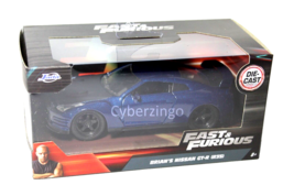 Fast & Furious Brians Nissan GT-R (R35) Jada 1:32 Diecast Model Car New In Box - $19.98