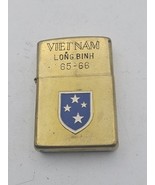 Vintage Vietnam War Zippo Lighter LONG BINH 65–66 5th Infantry Division Combat - $183.52