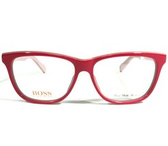 Boss Orange Brille Rahmen HO0172 OXJ Rot Rosa Cat Eye Voll Felge 50-15-140 - £52.06 GBP