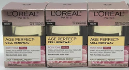 3 Pack L&#39;Oreal Age Perfect Cell Renewal Rosy Tone Mask ~ 1.7 OZ EA - £20.54 GBP