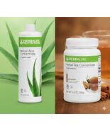 Herbal Tea Concentrate Cinnamon Flavor 3.6Oz &amp; Original Aloe Pint Exp5/27 - $92.07
