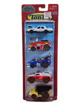 Maisto Tonka Extreme Collection Police Fire Ambulance Dump Tow Die-Cast 5-Pack - £22.08 GBP